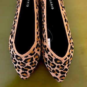 Torrid woven leopard flats